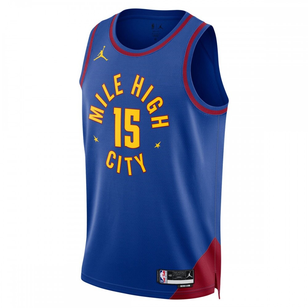 Nikola Jokic Denver Nuggets Jordan Brand 2022/23 Statement Edition Swingman Jersey - Blue-Pro Kit Vault | Brand New 26/27 Sports Jerseys